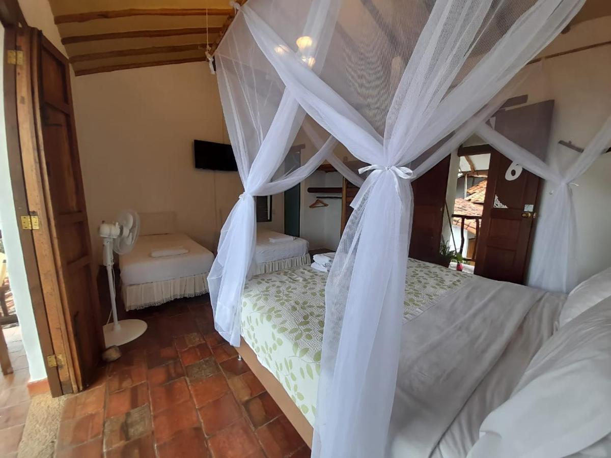 Posada Suenos De Antonio Barichara Exteriér fotografie