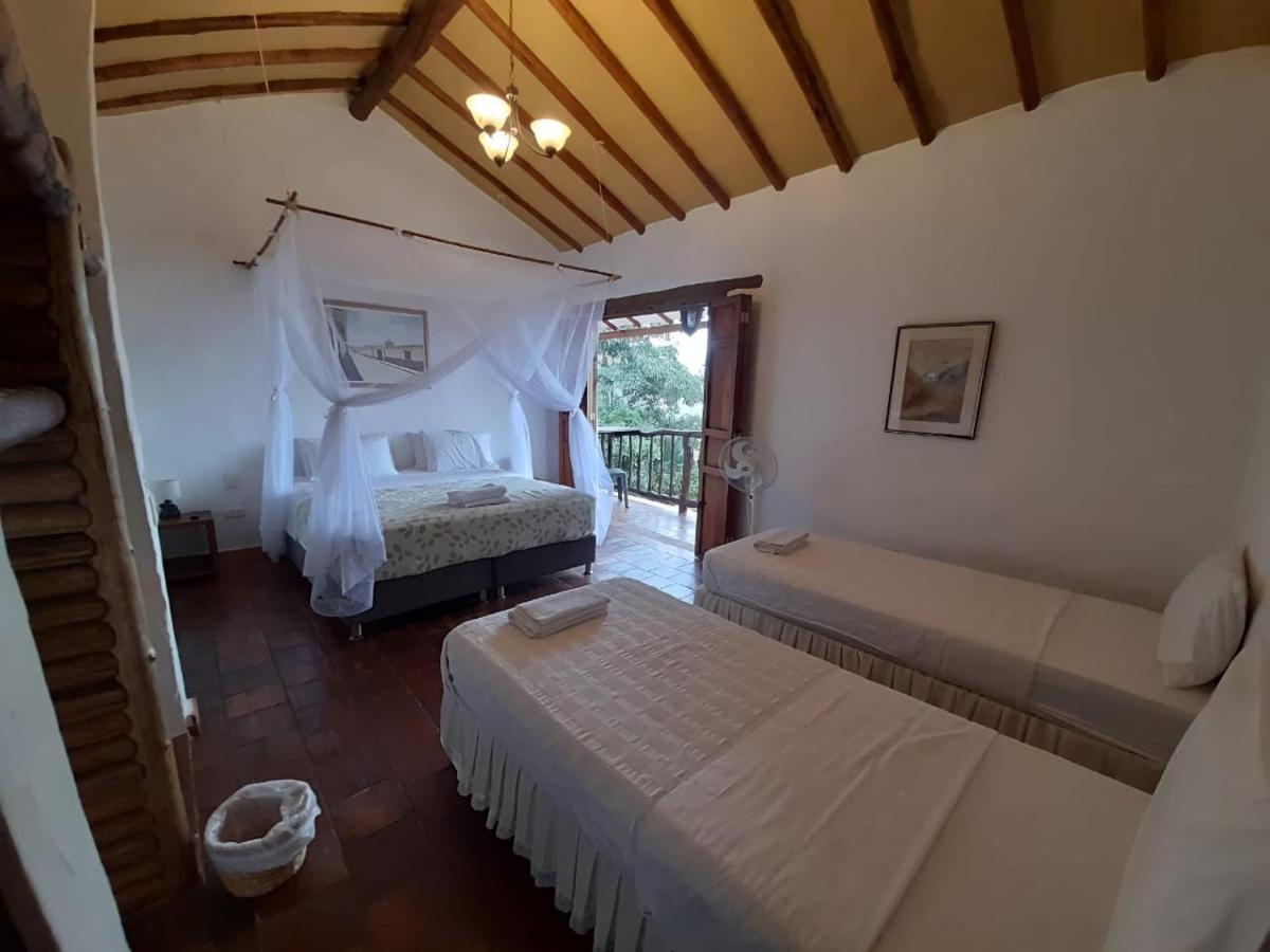 Posada Suenos De Antonio Barichara Exteriér fotografie