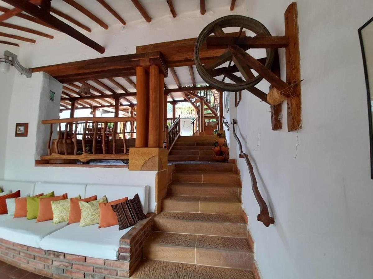 Posada Suenos De Antonio Barichara Exteriér fotografie