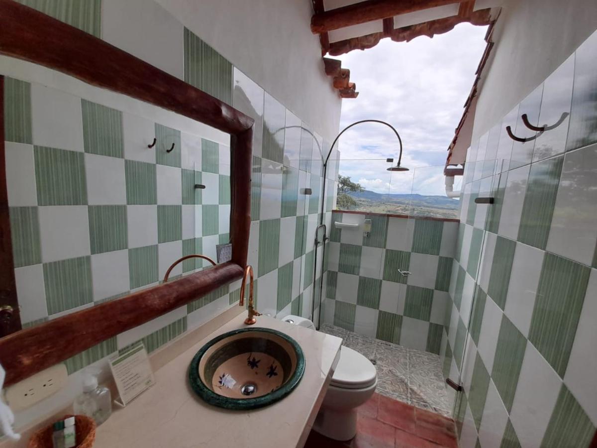 Posada Suenos De Antonio Barichara Exteriér fotografie