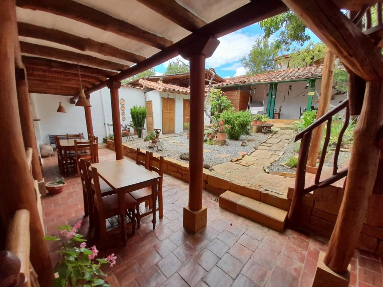 Posada Suenos De Antonio Barichara Exteriér fotografie